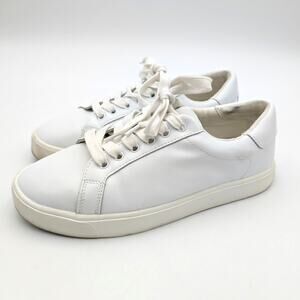 Sam Edelman Ethyl Low-Top Platform Sneaker Shoes Women's White Size US8M EU38.5